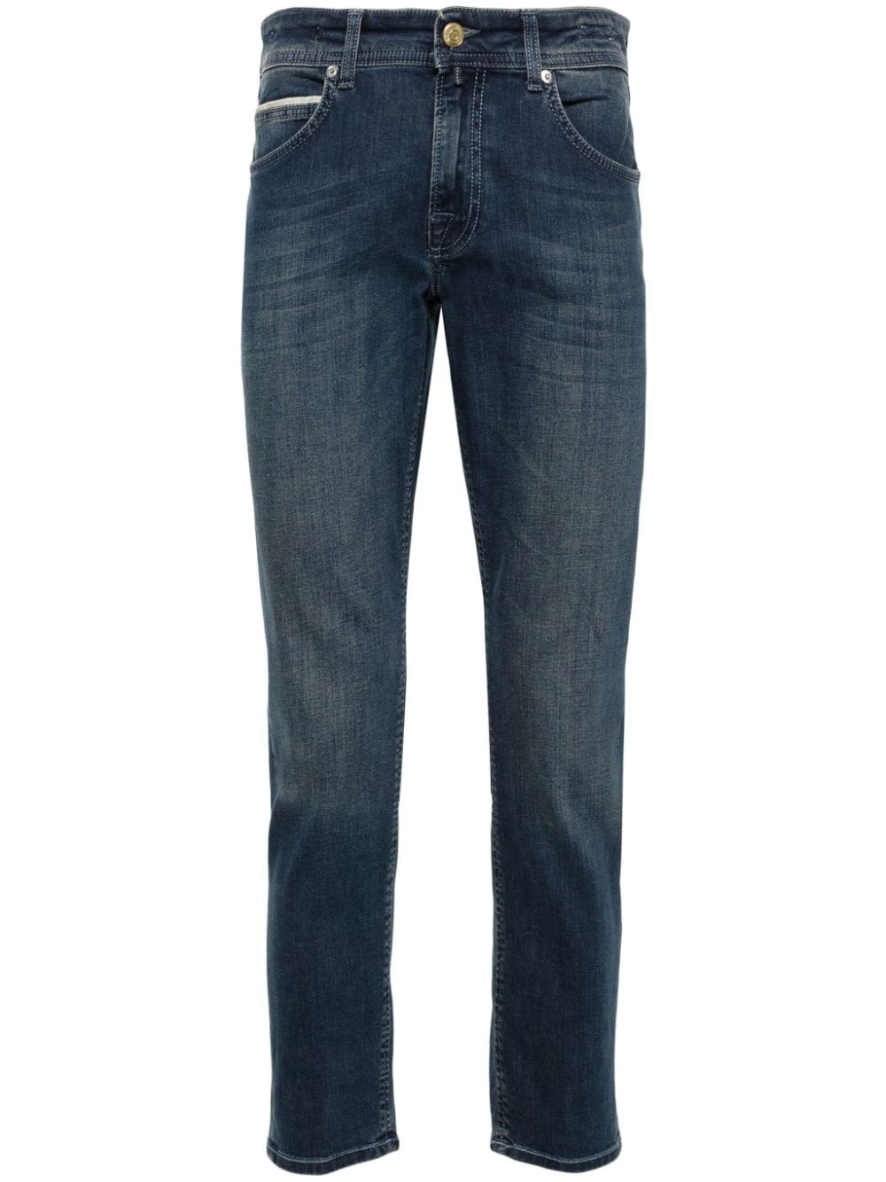 Briglia 1949 low-rise skinny jeans Blauw