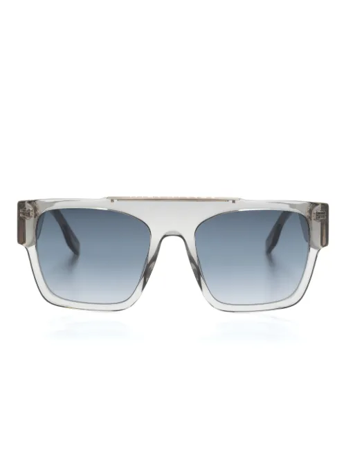 Lunettes de soleil à monture carrée - Marc Jacobs Eyewear - Modalova