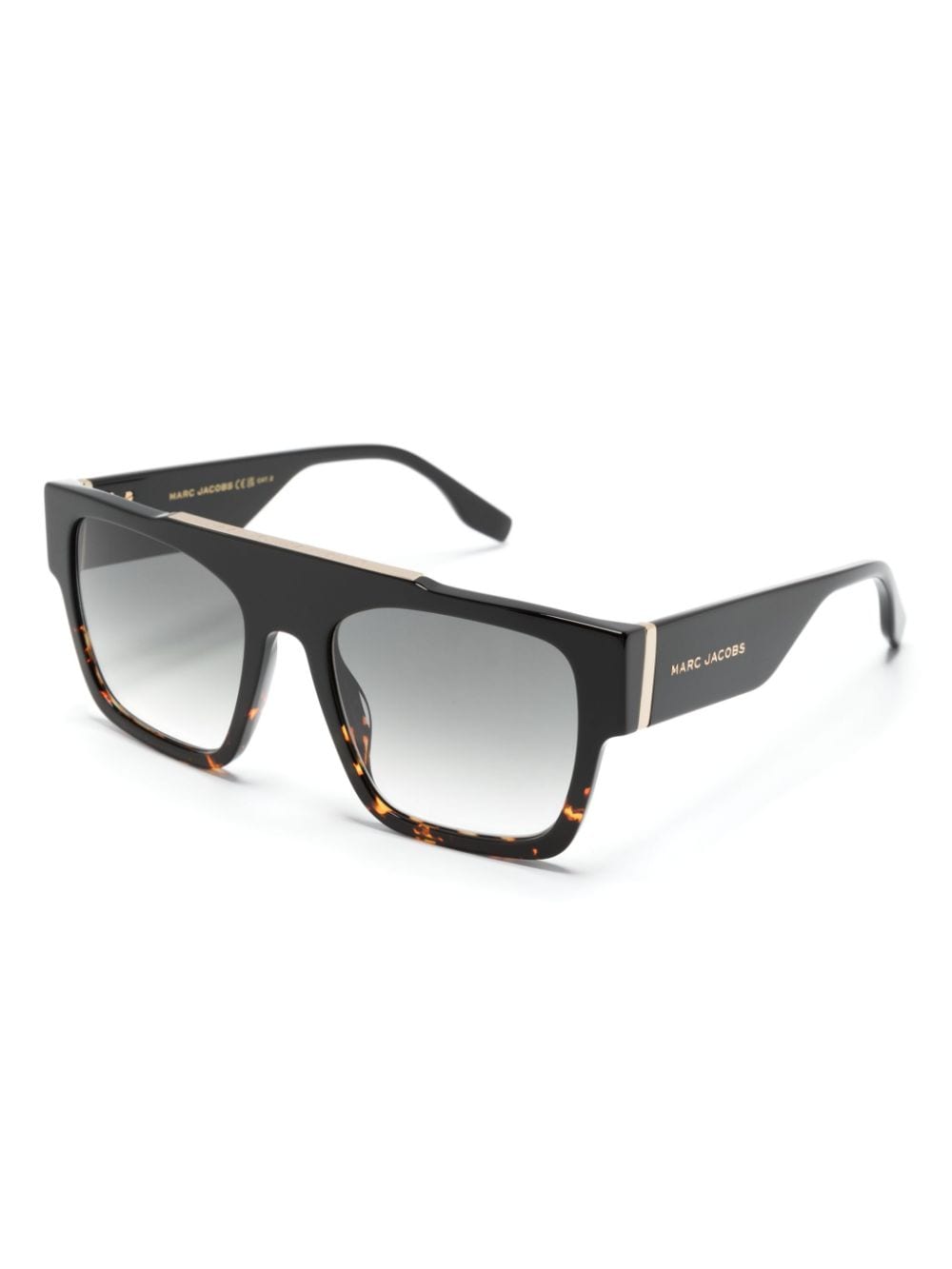 Marc Jacobs Square-frame Sunglasses In Brown