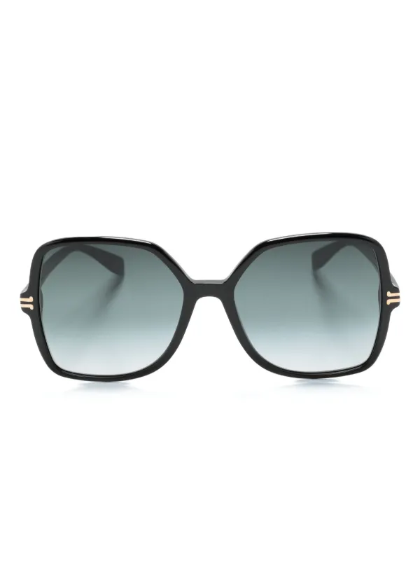 Marc jacobs black aviator sunglasses best sale