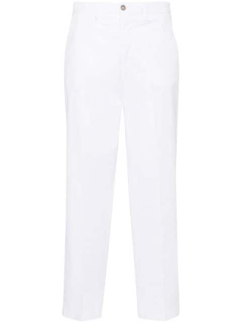 Briglia 1949 cotton tapered-leg trousers 