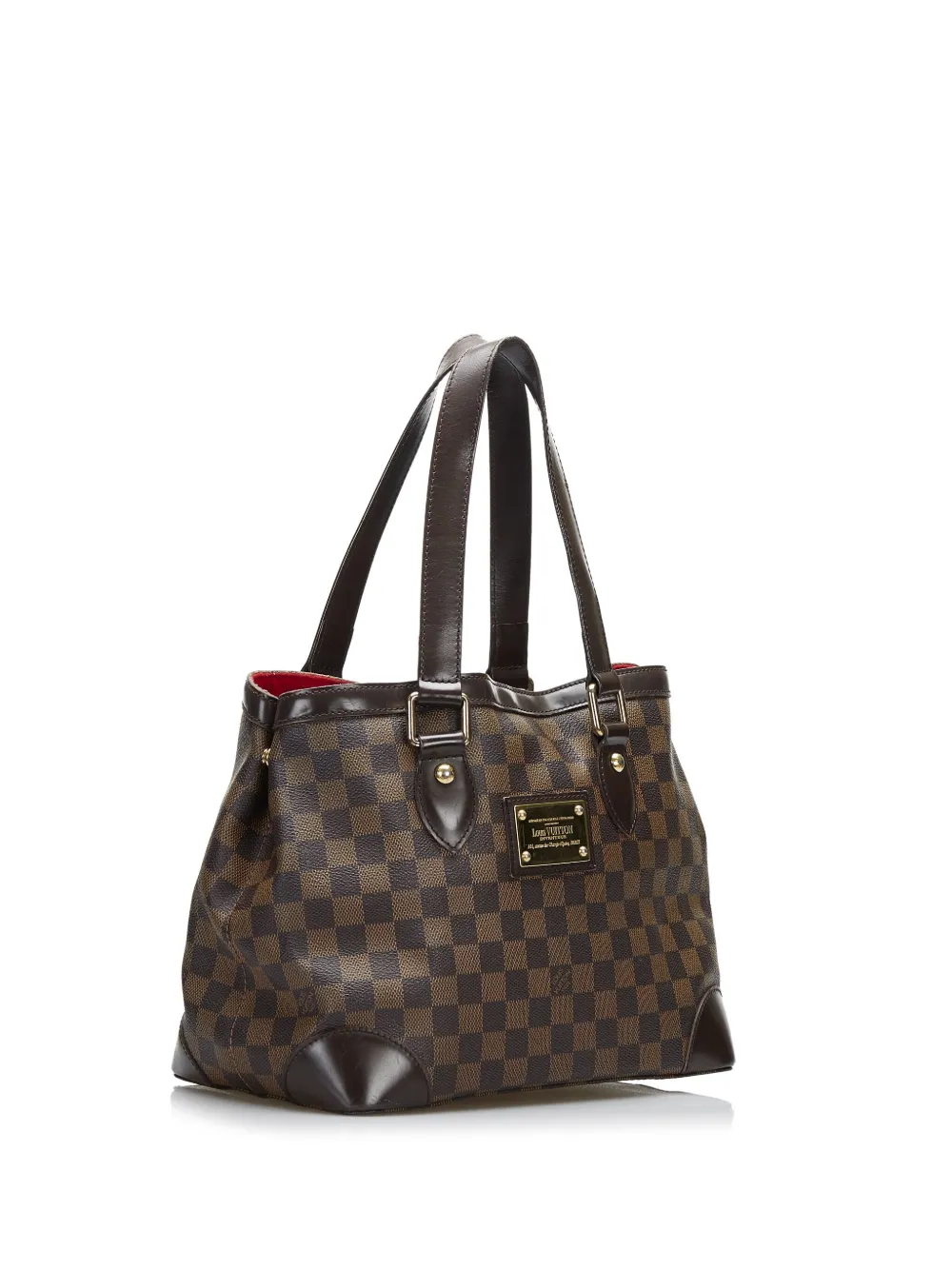 Louis Vuitton Pre-Owned 2008 Pre-Owned Louis Vuitton Damier Ebene Hampstead PM tote bag - Bruin