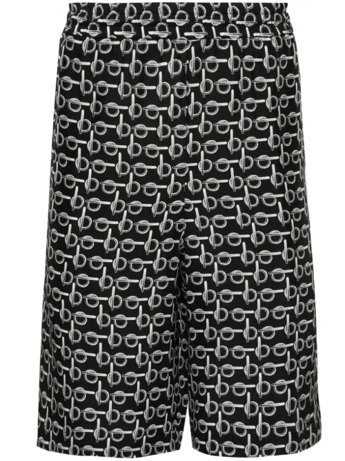 Short B à taille élastiquée - Burberry - Modalova