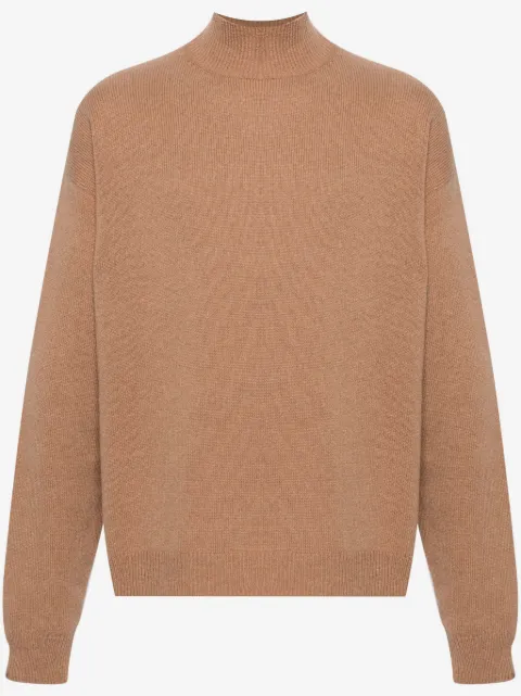 Balenciaga mock-neck ribbed jumper