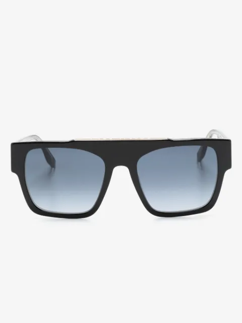 Marc Jacobs Eyewear logo-print square-frame sunglasses