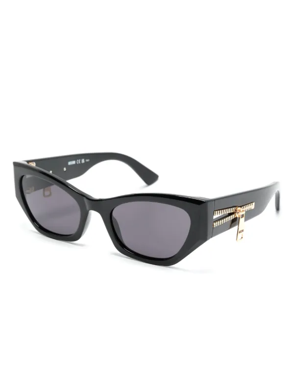 Moschino Eyewear cat eye Sunglasses Black FARFETCH HK