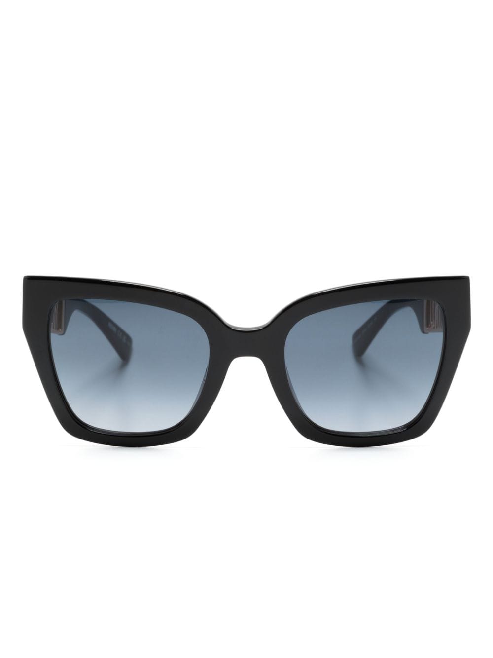 Moschino Eyewear 蝴蝶形镜框太阳眼镜 In Black