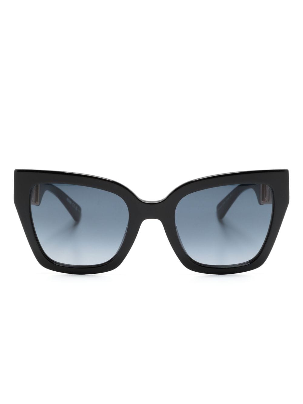 moschino eyewear lunettes de soleil à monture papillon - noir