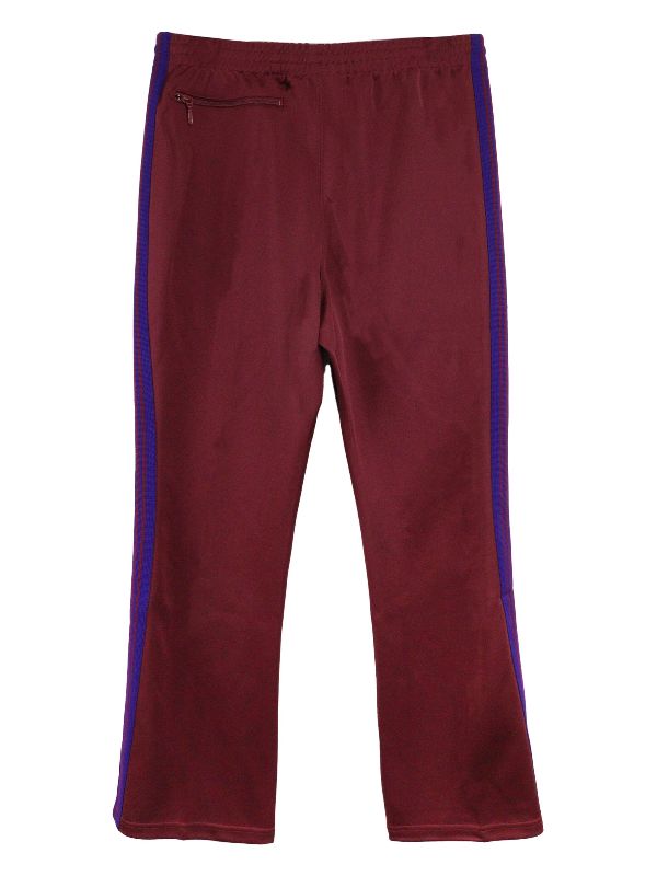 Needles Logo Embroidered Boot Cut Track Pants | Red | FARFETCH AO