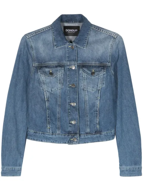 DONDUP cotton washed denim jacket