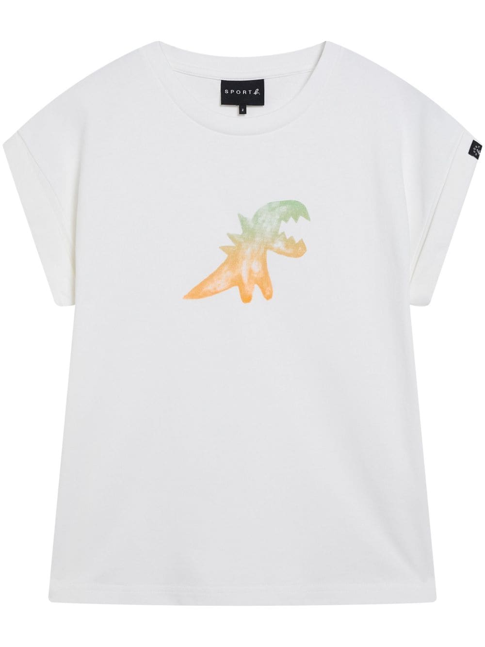 Sport B. By Agnès B. Logo-print Cotton T-shirt In White