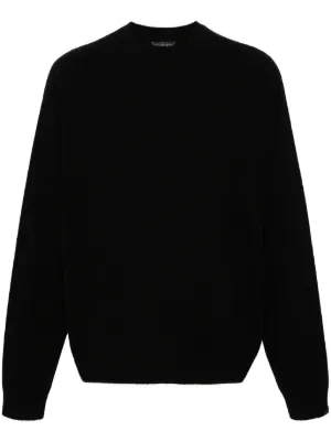 BALENCIAGA - バレンシアガ BALENCIAGA archetype ロゴ入り ウールニットトップス 36■グリーン 薄手セーター プルオーバー【2400014328516】 バレンシアガ BALENCIAGA archetype ロゴ入り ウールニット