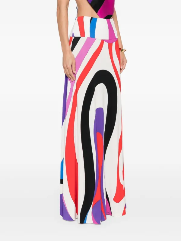 Marmo-Print Long Skirt – PUCCI Online Store