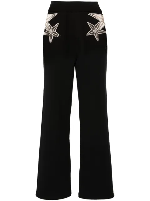 Dsquared2 crystal-embellished track pants