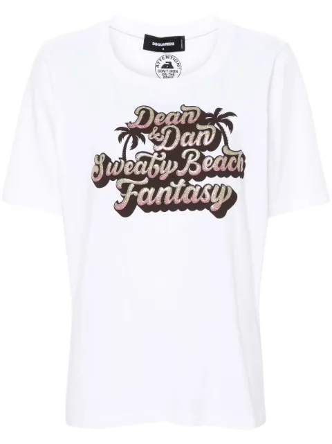 DSQUARED2 Sweaty Beach Fantasy cotton T-shirt