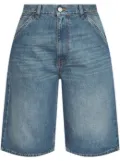 Coperni knee-length denim shorts - Blue