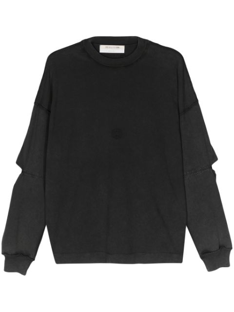 1017 ALYX 9SM cut-out cotton sweatshirt