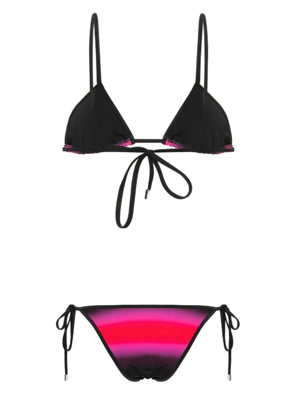 【関税込み】The Attico ブラック スクープネック ビキニ Black bikini for Women | THE ATTICO®