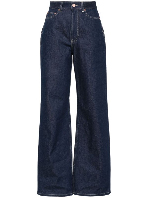 Jean Paul Gaultier The Conical Cotton Jeans - Farfetch