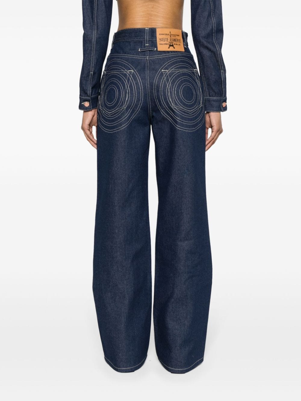 Jean Paul Gaultier Katoenen jeans Blauw