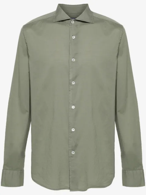 Fedeli long-sleeves cotton shirt