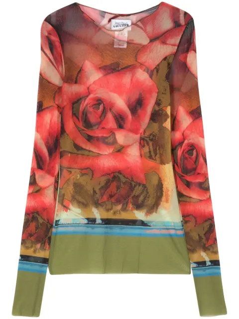 Jean Paul Gaultier top The Red Roses