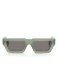 Off-White Eyewear Manchester rectangle-frame sunglasses - Green