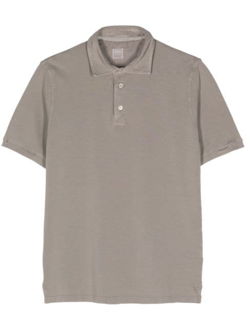 Fedeli piqué cotton polo shirt