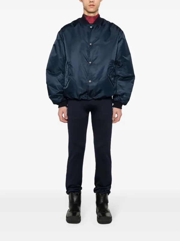 【関税&送料込】Balenciaga Straight Trousers Balenciaga straight-leg Track Pants | Blue | FARFETCH JO