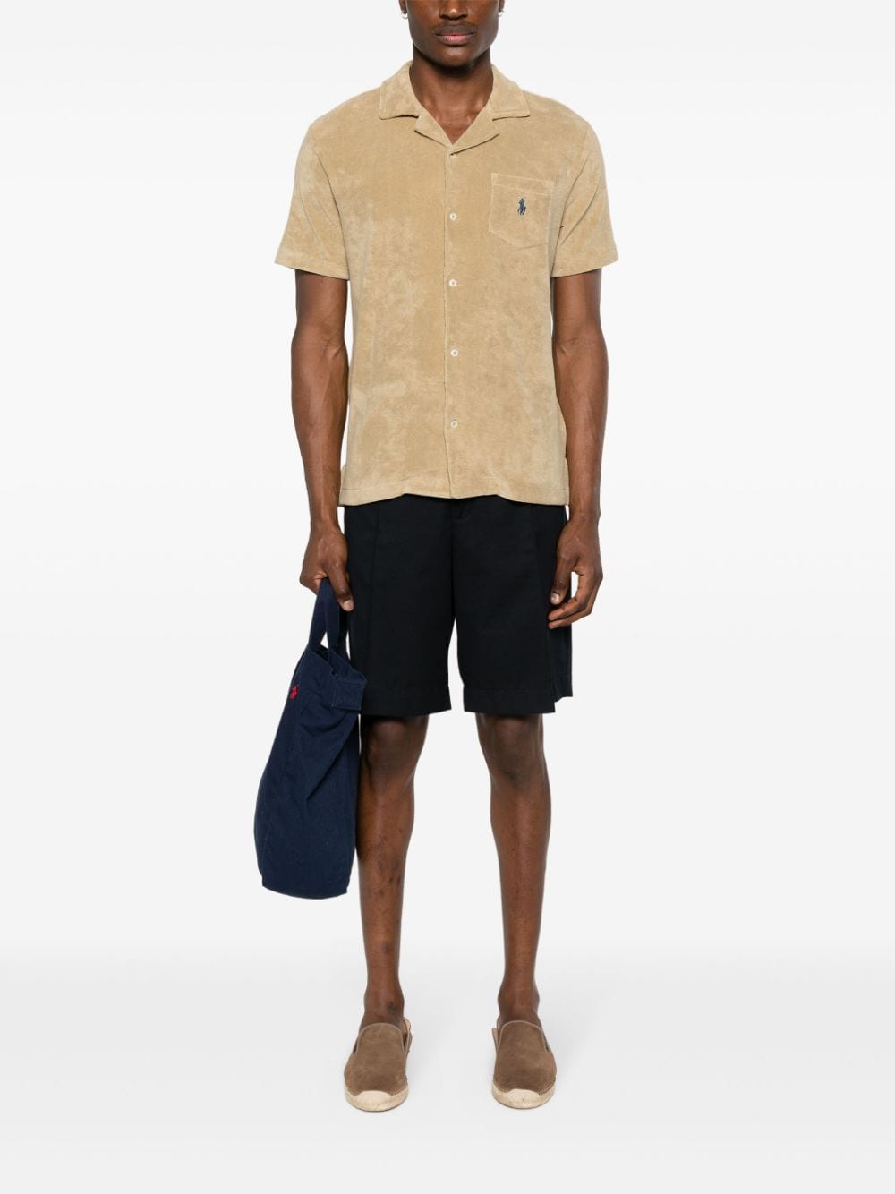 Polo Ralph Lauren Overhemd met print Beige
