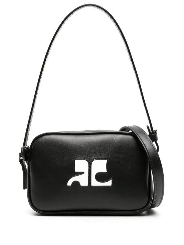 【関税&送料込】Courreges Bags Courrèges Mini Loop X Shoulder Bag in Black | LN-CC