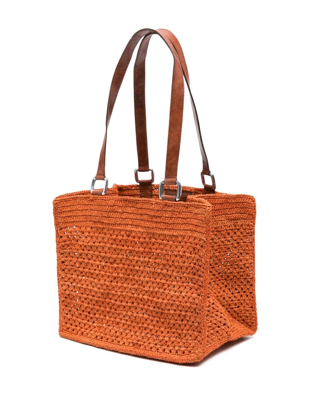 Shop Ibeliv Irina Tote Bag In Orange