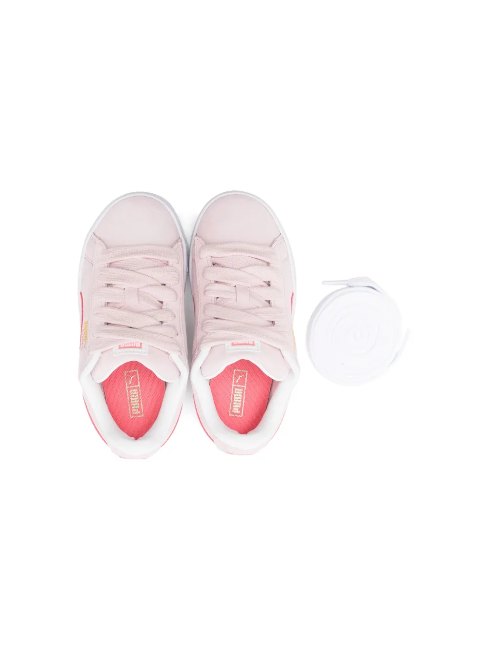 Shop Puma Xl Suede Sneakers In Pink