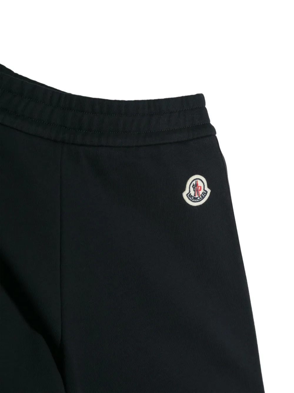 Moncler Enfant Gestreepte shorts Blauw