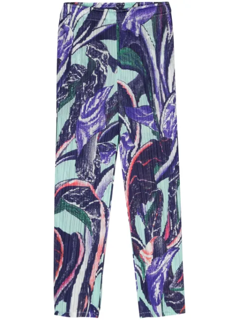 Pleats Please Issey Miyake pantalones Tardivo