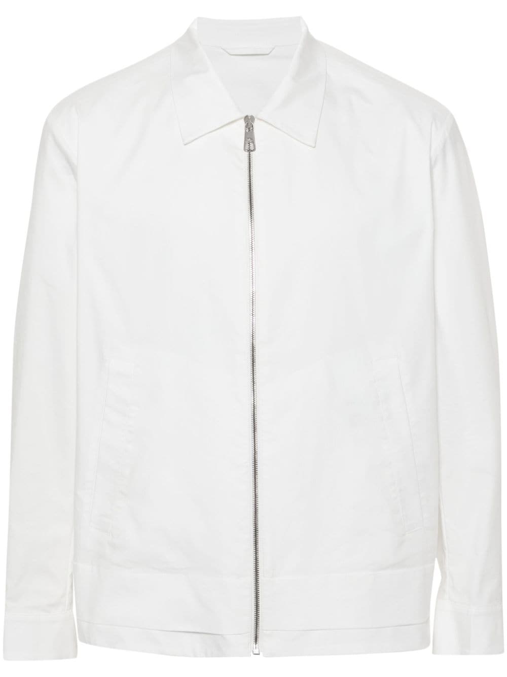 Neil Barrett Zip-up Jacket In White