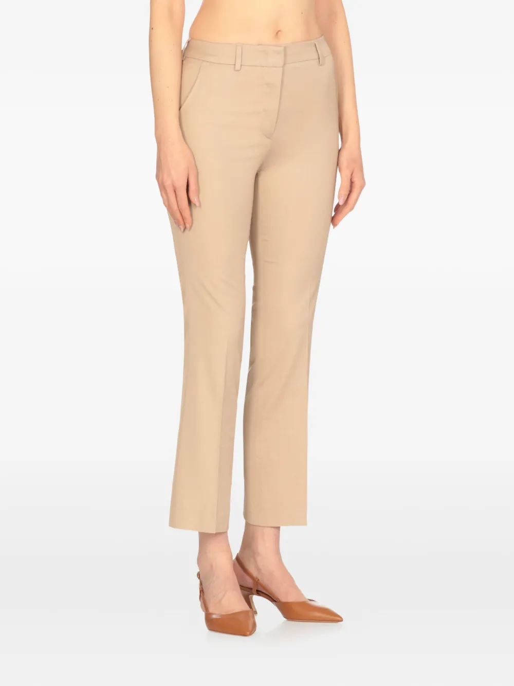 PT Torino Flared broek - Beige