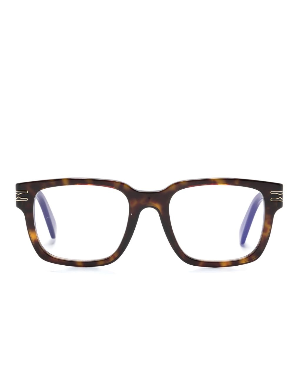 Bvlgari B.zero1 Square-frame Glasses In Black