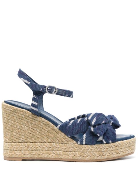 Stuart Weitzman espadrilles compensées Sofia 80 mm