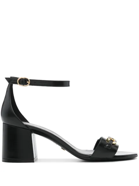 Stuart Weitzman SW Signature 70mm leather sandals