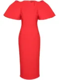 Solace London The Lora midi dress - Red