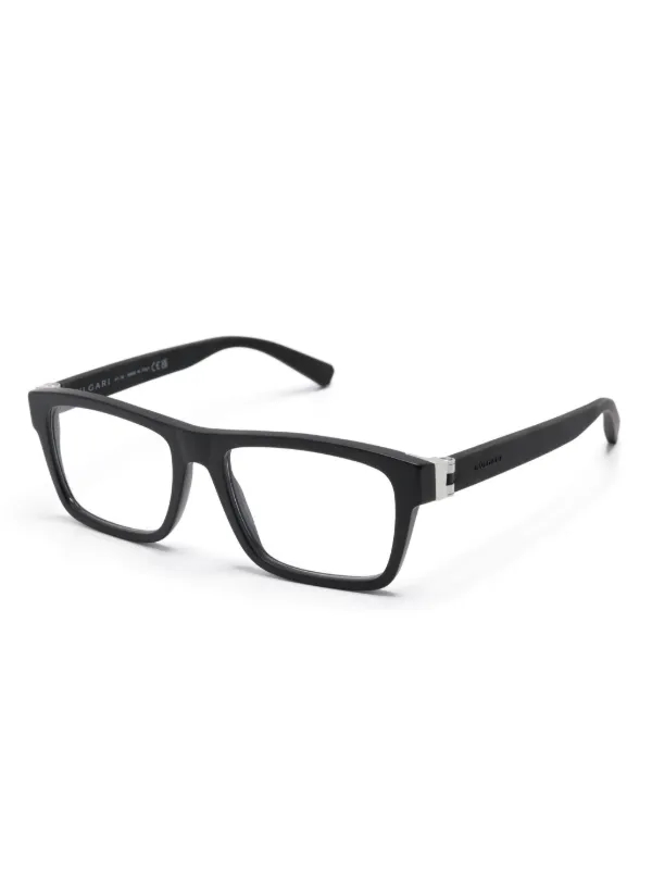 Bvlgari BV50018I rectangle-frame Glasses Black FARFETCH PH