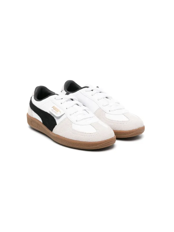 Puma Kids Palermo Leather Sneakers White FARFETCH AU