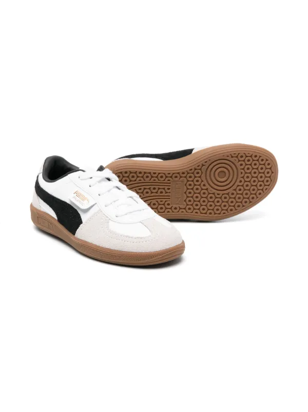 Puma Kids Palermo Leather Sneakers | White | FARFETCH