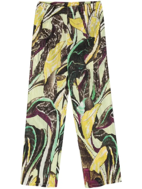 Pleats Please Issey Miyake Tardivo pleated trousers