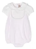 La Stupenderia bib-detail cotton body - White