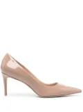 Stuart Weitzman Stuart 75mm leather pumps - Neutrals