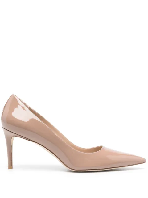 Stuart Weitzman Stuart 75mm leather pumps