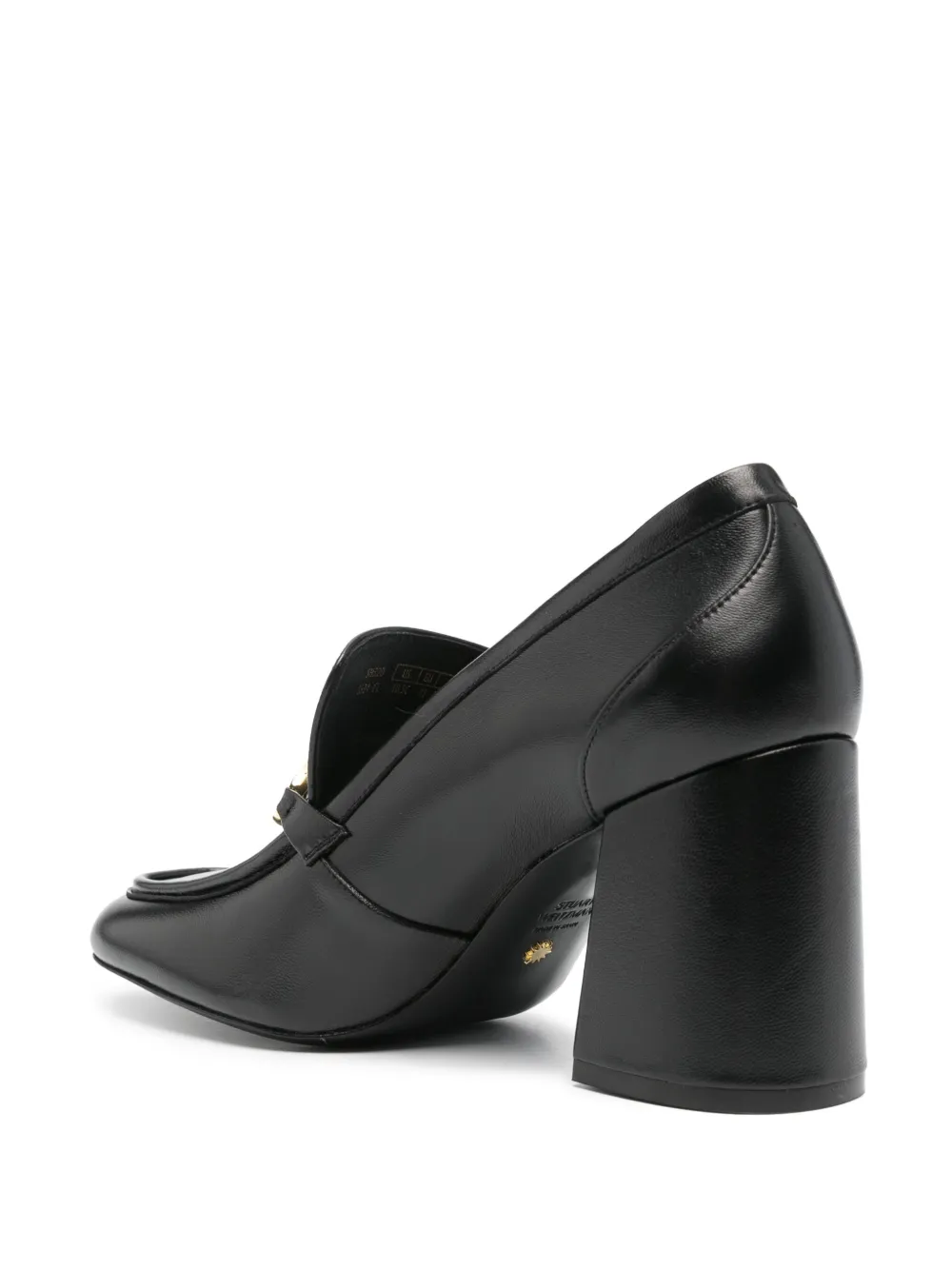 Shop Stuart Weitzman Sw Signature 85mm Pumps In Black