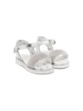 BabyWalker crystal-embellished sandals - Silver